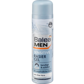 Гель для бритья Balea Men Sensitive, 200 мл 